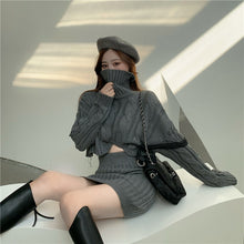 Korean Style Lounge Two Piece Knit Set (3 Colors)
