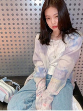 blackpink jennie tie dye cargian