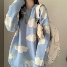 Harajuku Kawaii Fashion Oversized Cloud Sweater