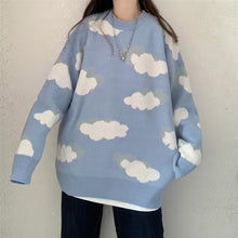 Harajuku Kawaii Fashion Oversized Cloud Sweater