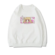 Harajuku Kawaii Fashion Anime Girl Sweatshirt (Black/Pink/White)