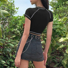 Harajuku Kawaii Fashion Y2K Kuromi Crop Top