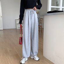 Harajuku Korean Style Summer White Sweatpants Heart Embroidery