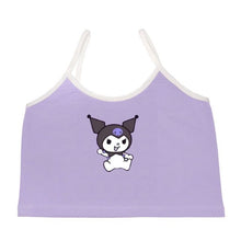 womens y2k kawaii kuromi crop top purple