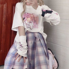 Harajuku Kawaii Fashion Anime Girl Drop Sleeve Sweatshirt