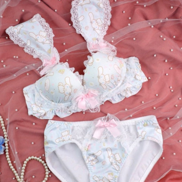 Harajuku Kawaii Cinnamoroll Lingerie Set