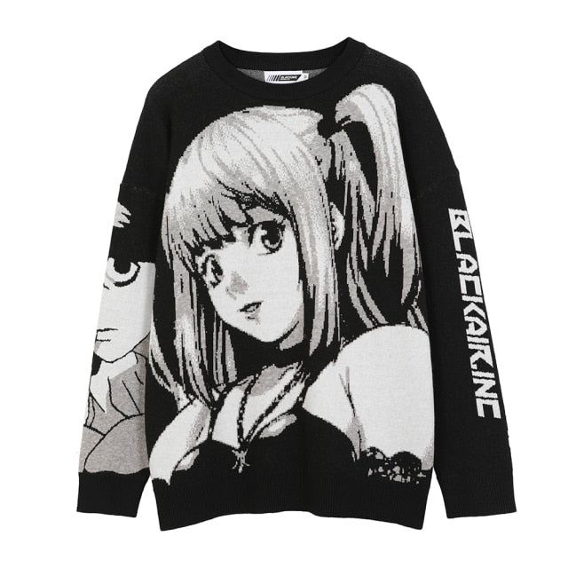 Harajuku Kawaii Womens Unisex Death Note Misa Amane Sweater – The