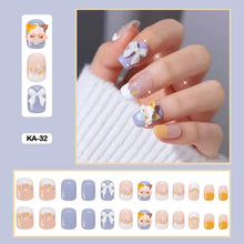 cute korean 3d nails press on