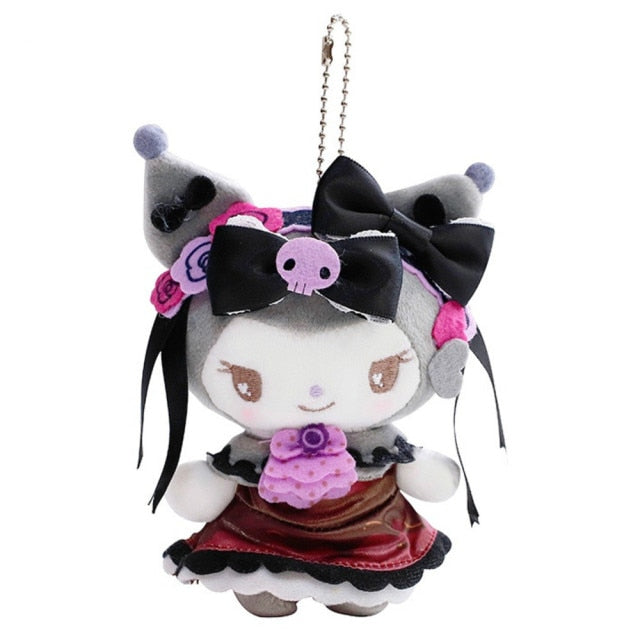 Fuzzy Elfin Ball Bag Keychain - Kawaii Fashion Shop  Cute Asian Japanese  Harajuku Cute Kawaii Fashion Clothing