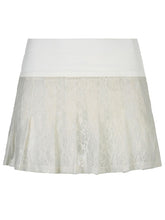 Harajuku Kawaii Fashion Corset Belt Lace Skirt Set