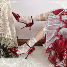 Harajuku Aesthetic Fashion Princess OTT Kitten Heel Shoes