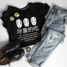 Harajuku Spirited Away No Face Tshirt