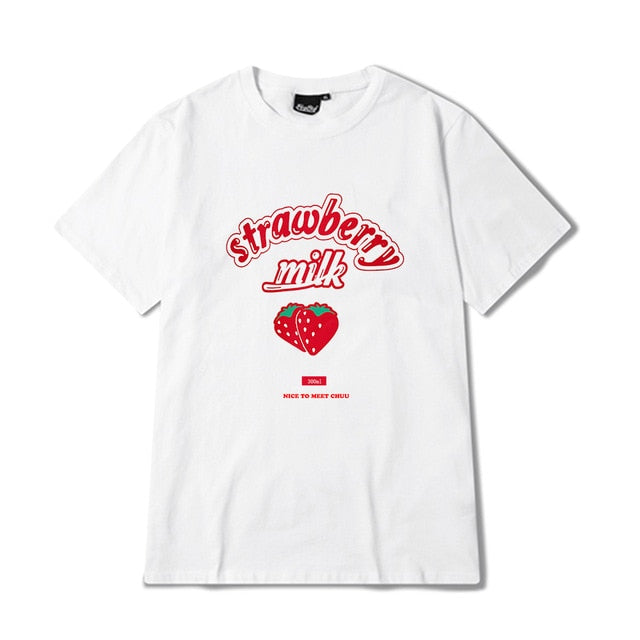 Harajuku Strawberry Milk T-shirt – The Kawaii Factory