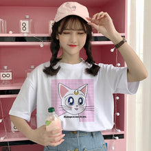 Harajuku Sailor Moon Artemis Tshirt