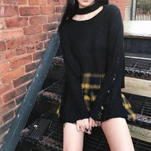 Harajuku Fall Winter Plaid Tennis Skirt (Yellow)