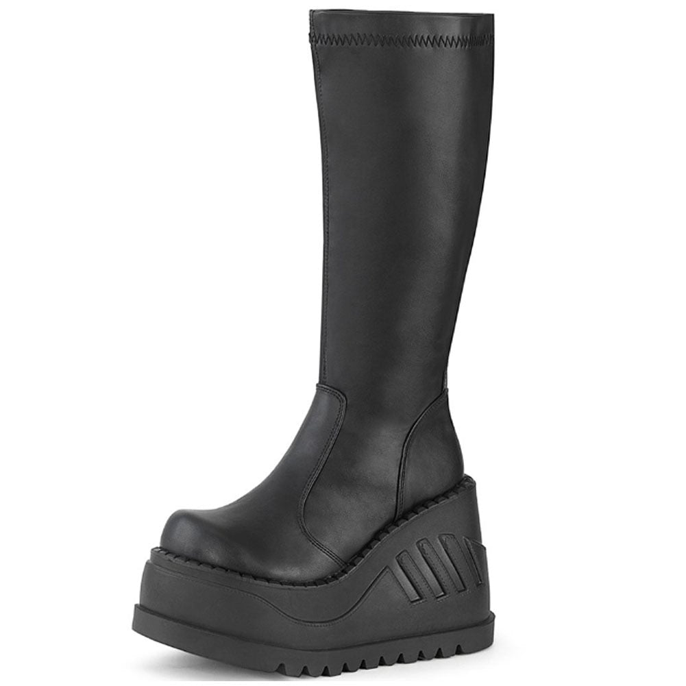 Harajuku Goth Punk Y2K Aesthetic Chunky Platform Knee High