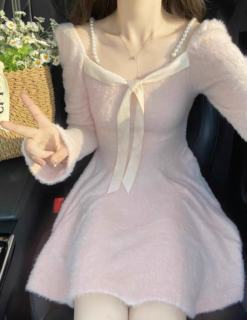 light pink coquette dress Dream Dress in Coquette Pink | Whimsically Feminine Timeless Twirly-Worthy Dresses & Hair Bows