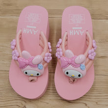 womens harajuku kawaii gyaru y2k flip flops my melody shoes