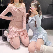 womens harajuku japanese kawaii fashion matching outfits pink coquette mini dress