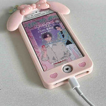 Kawaii Aesthetic Y2K Retro Anime My Melody iPhone Case