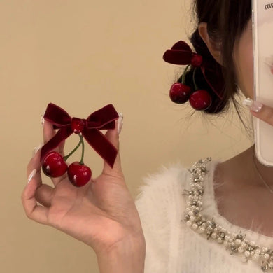 cherry hair clip womens coquette accessories