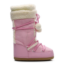 snow boots women pink