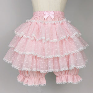 Harajuku Kawaii Fashion Plus Size Lolita Bloomers Puffy Shorts