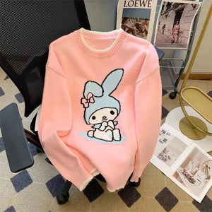 womens my melody sweater pink sanrio
