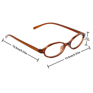 Womens Office Siren Librarian Aesthetic Thin Reading Glasses