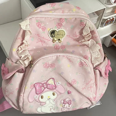 womens kawaii fashion pink my melody backpack