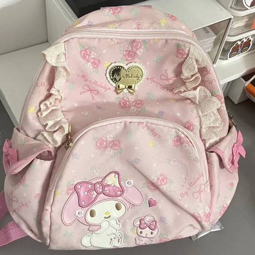 womens kawaii fashion pink my melody backpack