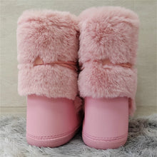 snow boots women pink