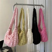 womens aesthetic fashion cos quilted bag pink yellow white black
