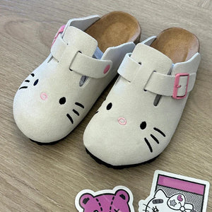 womens birkenstock hello kitty clogs