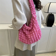 womens korean fashion cute tote bags pink quilted crossbody bag