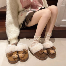 womens y2k aesthetic winter coquette slippers faux fur brown plush sandals