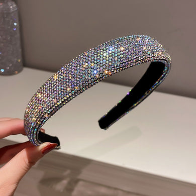 Kawaii Korean Style Wonyoung Sparkly Rhinestone Heaband