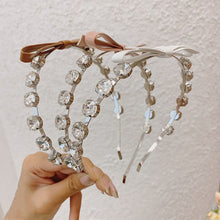 Kawaii Korean Style Wonyoung Diamond Bow Headband