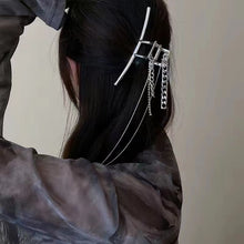 Y2K Raver Girl Aesthetic Tribal Design Claw Clip Hairclip