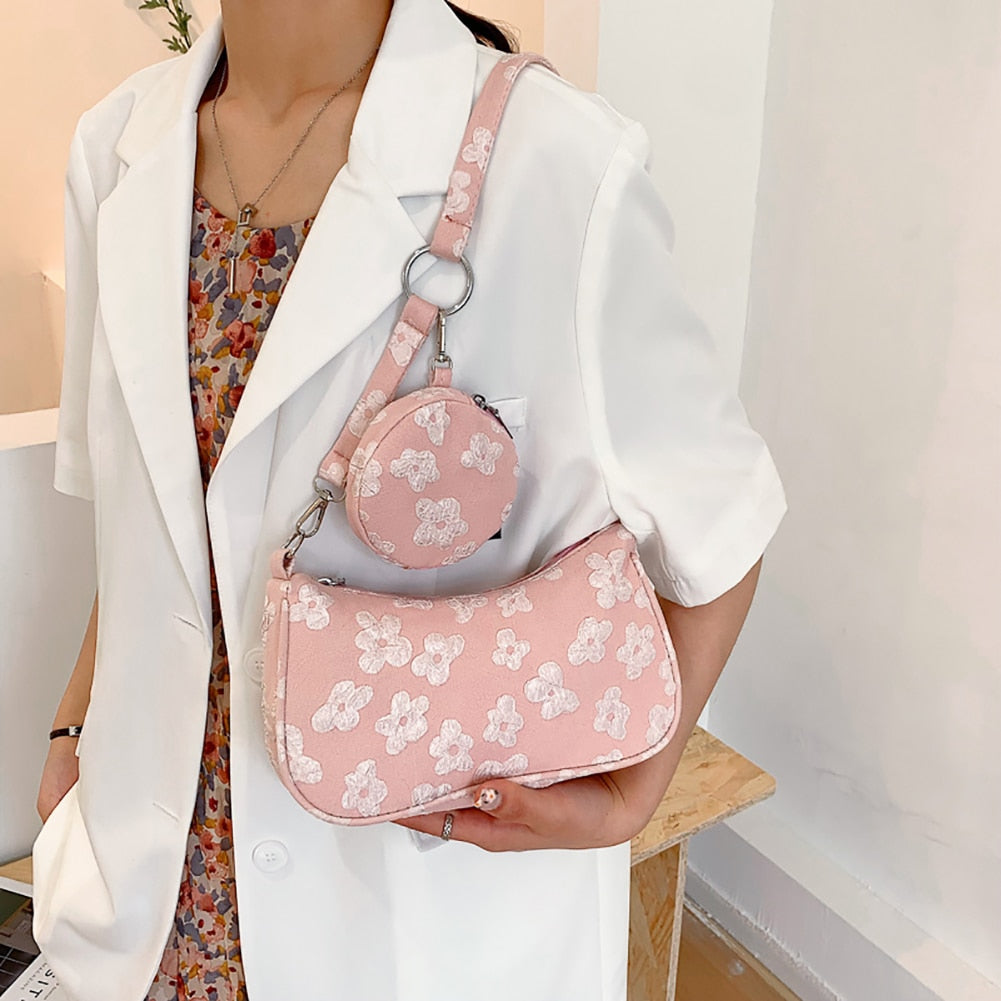 Harajuku Kawaii Fashion Y2K Hello Kitty Baguette Bag – The Kawaii