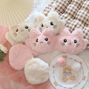 Harajuku Kawaii Fashion Fluffy Cat Lingerie Set
