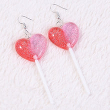 Harajuku Heart Lollipop Earrings (4 Styles)