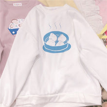 Harajuku Ulzzang Asian Food Pastel Sweatshirt (5 Colors)