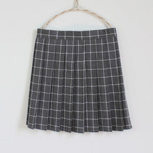 Plus Size Harajuku Kawaii Fashion Pastel Plaid Pleated Tennis Skirt (13 Colors)