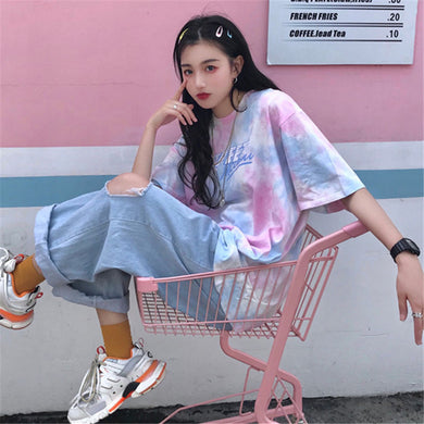 Harajuku Oversized Tie Dye T-shirt (5 Colors)