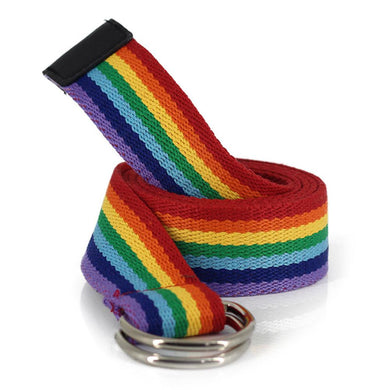 Harajuku Rainbow D-ring Belt