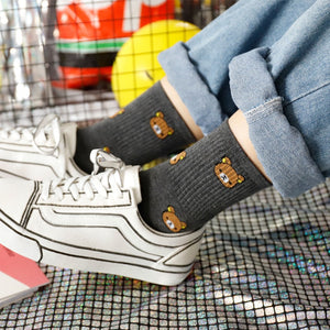 Harajuku Kawaii Fashion Rilakkuma Socks (5 Colors)