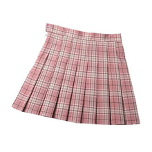 Harajuku Neutral Colors Pleated Tennis Skirt