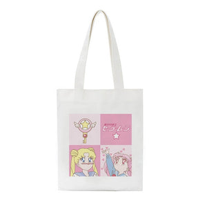 Harajuku Sailor Moon Canvas Tote Bag (7 Styles)