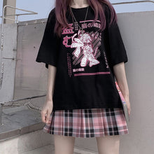 Harajuku Yami Kawaii Fashion Catgirl Fight T-shirt (3 Colors)